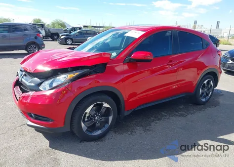 2018 Honda Hr-V Ex из США, поврежденный, VIN 3CZRU5H52JM714682